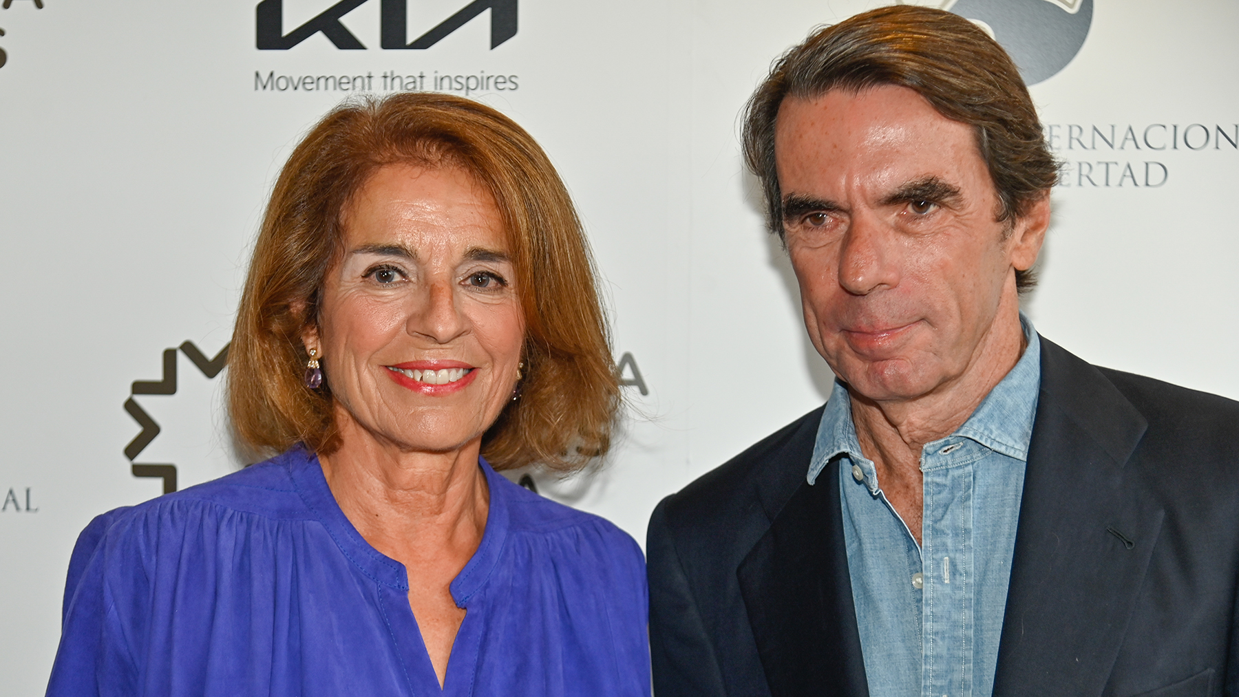 Ana Botella y José María Aznar en un evento / Gtres