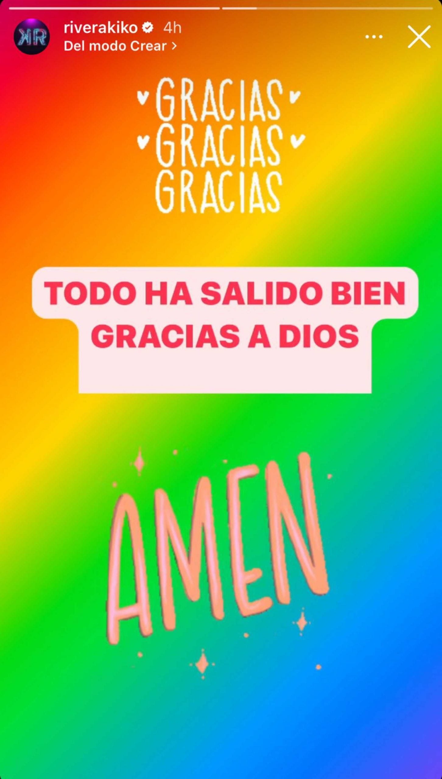 Palabras de agradecimiento de Kiko Rivera tras su operaci&oacute;n / Instagram