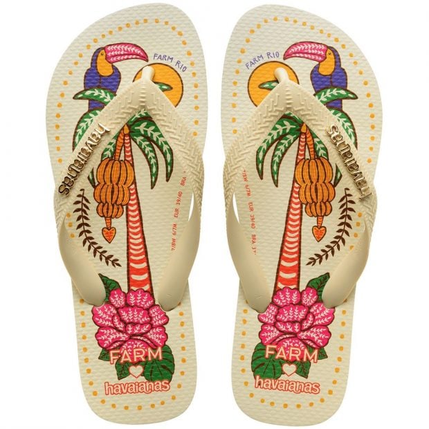 Sandalias Havaianas x Farm Rio
