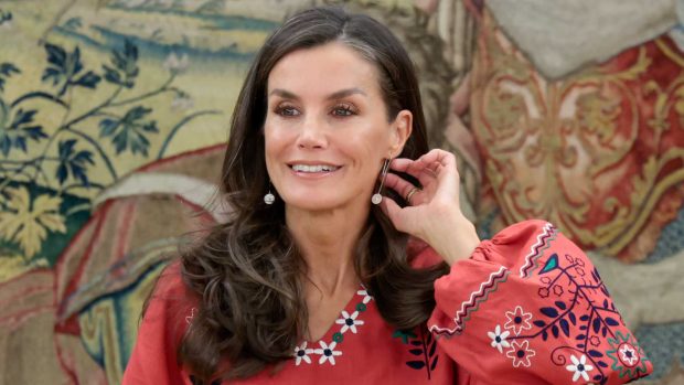 La Reina Letizia en un el Palacio de la Zarzuela / Gtres