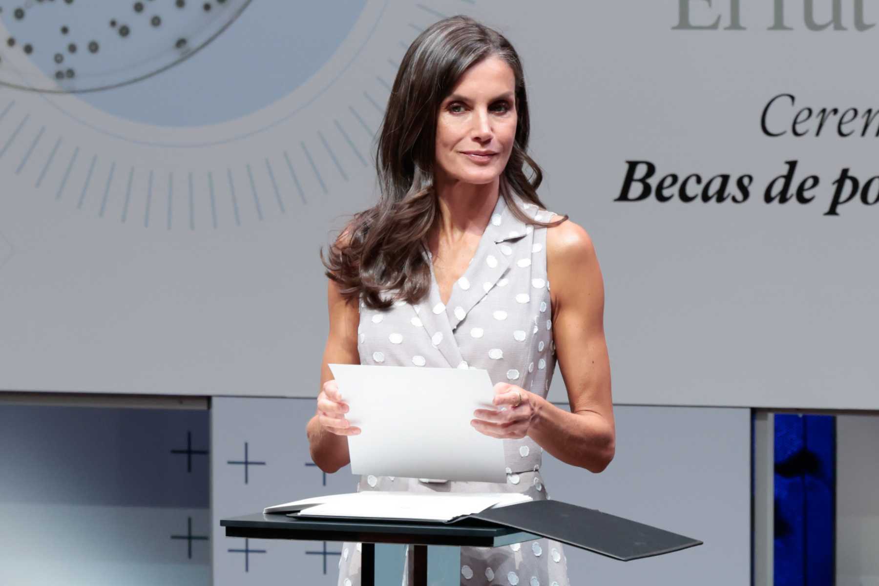 La Reina Letizia en un acto oficial / Gtres