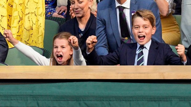 El pr&iacute;ncipe Jorge y la princesa Carlota en Wimbledon / Gtres