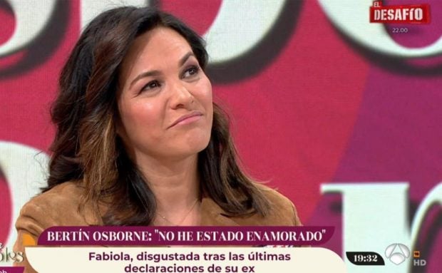 Fabiola Mart&iacute;nez en 'Y ahora Sonsoles' / Antena 3