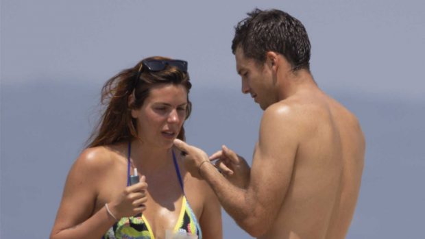 Laura Matamoros y Benji Aparicio en C&aacute;diz