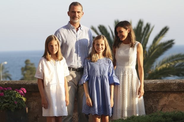 El posado de la Familia Real en Mallorca en 2018 / Gtres