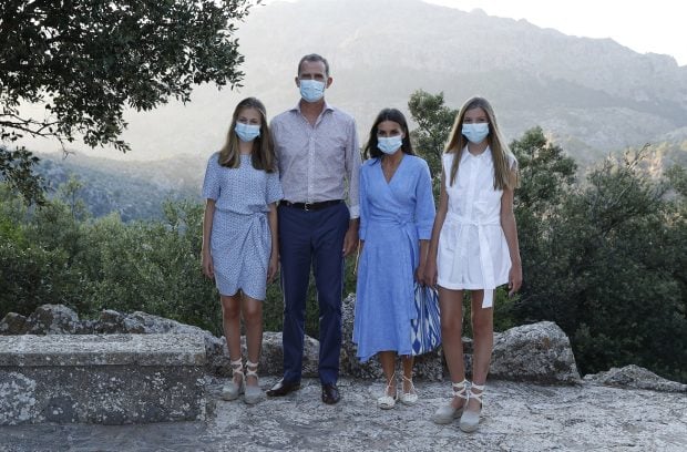 El posado de la Familia Real en Mallorca en 2021 / Gtres
