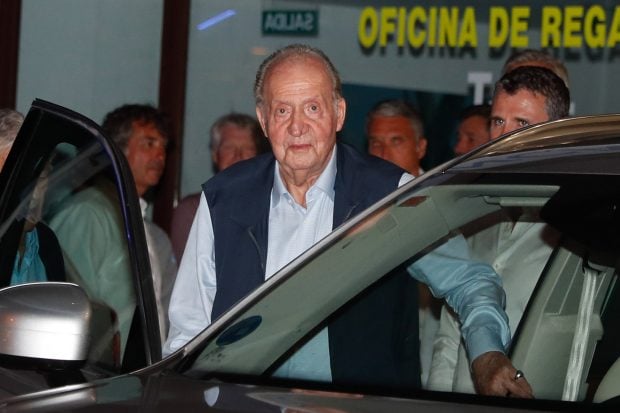 Juan Carlos I en Sangenjo / Gtres