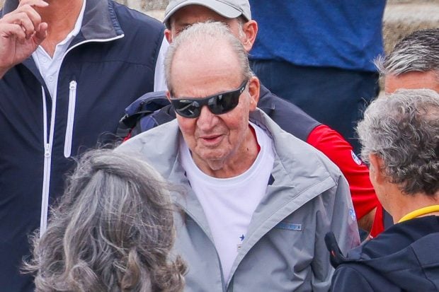 Juan Carlos I en las regatas de Sangenjo / Gtres