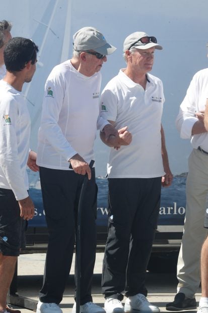 Juan Carlos I en las regatas de Sangenjo / Gtres