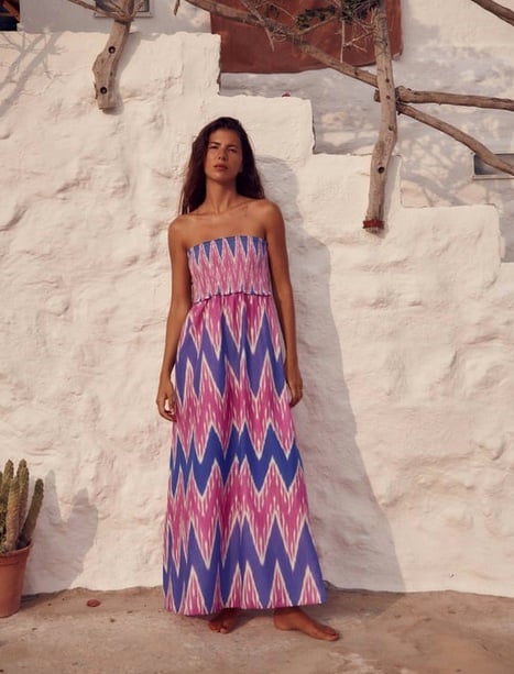 Vestidos largos de las rebajas de Zara