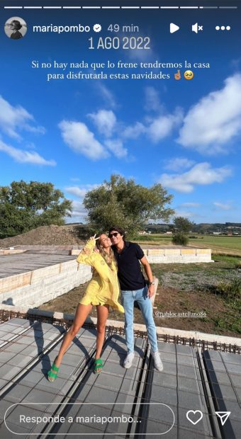 Mar&iacute;a Pombo y su nueva casa en Cantabria / Instagram