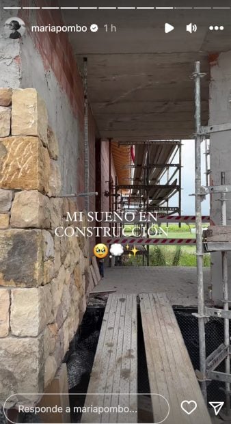 Mar&iacute;a Pombo y su nueva casa en Cantabria / Instagram