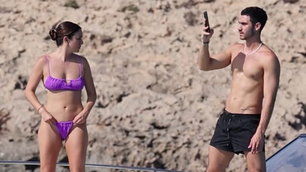 Blanca Su&aacute;rez y Alejandro Speitzer en Ibiza / Gtres