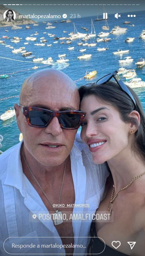 Kiko Matamoros y Marta L&oacute;pez &Aacute;lamo / Instagram