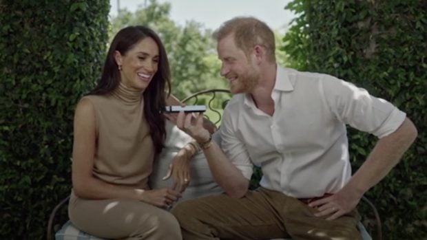 Meghan Markle y el pr&iacute;ncipe Harry