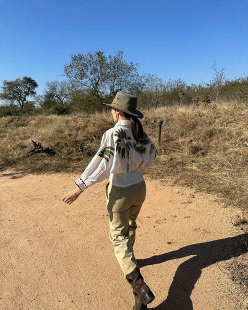 Tamara Falc&oacute; durante su luna de miel / Instagram