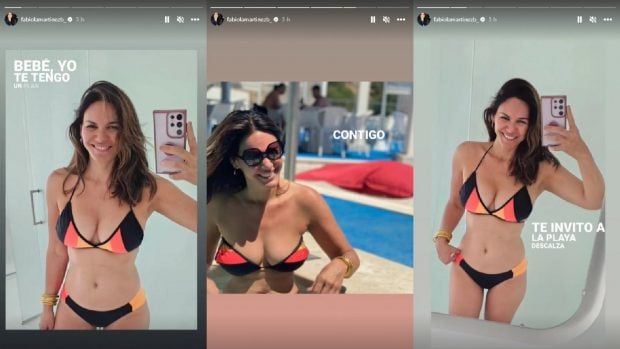 Fabiola Mart&iacute;nez en bikini / GTRES