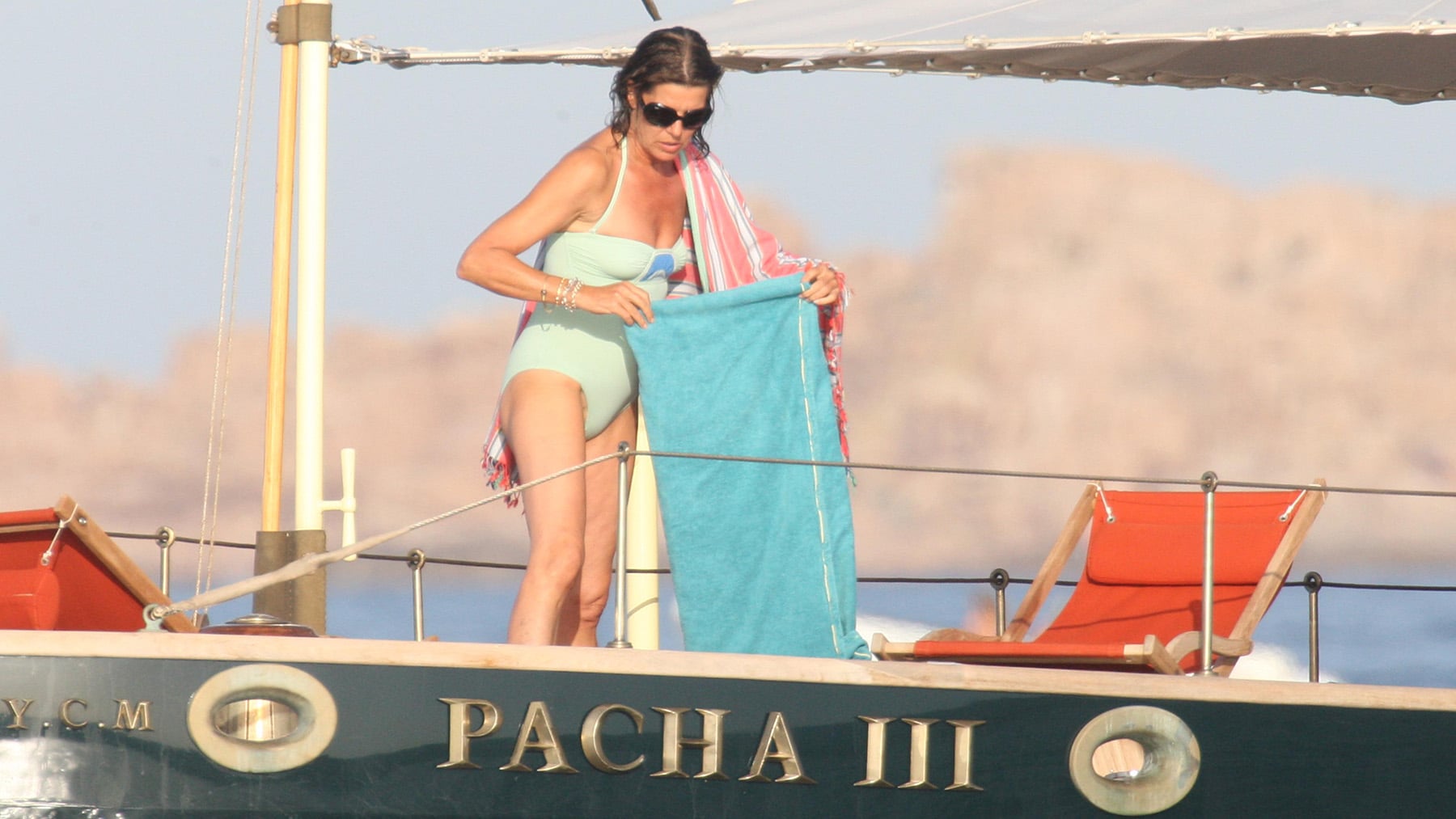 Carolina de M&oacute;naco durante sus vacaciones en Pacha III / Gtres