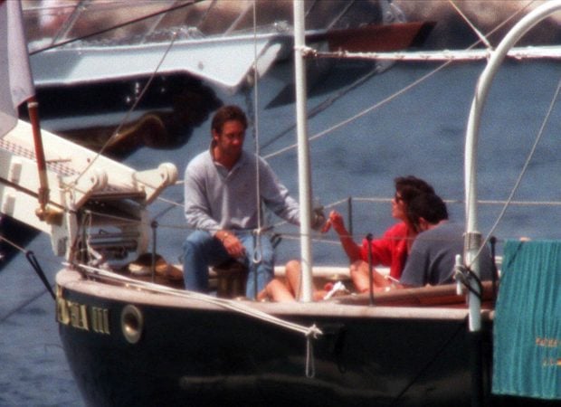 Carolina de M&oacute;naco y Vincent Lindon en Pacha III / Gtres
