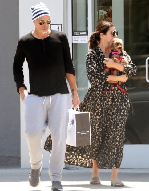Sandra Bullock y Bryan Randall en Los &Aacute;ngeles / Gtres