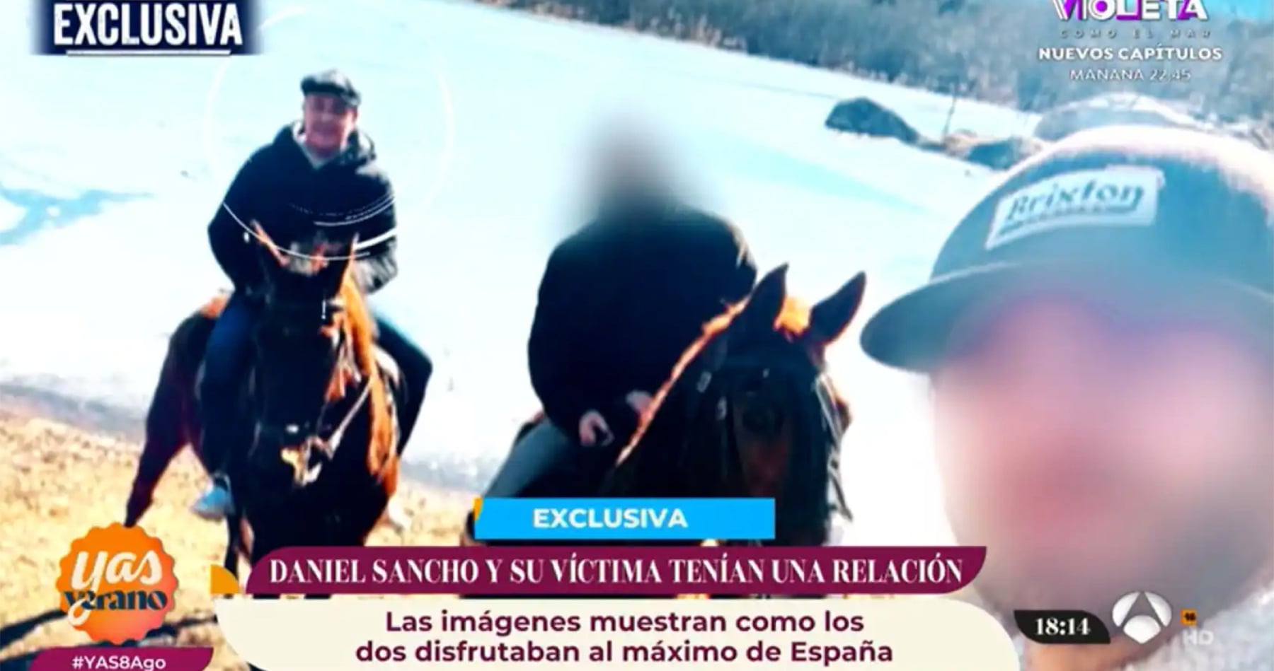 Daniel Sancho y Edwin Arrieta en Segovia / Antena 3