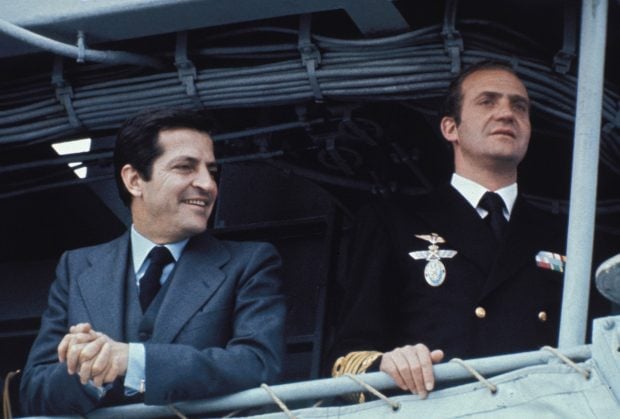Adolfo Suárez y Juan Carlos I en Rota / Gtres