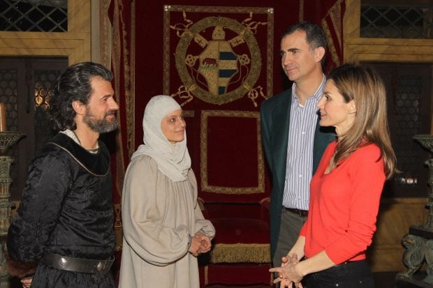 Rodolfo Sancho, Michelle Jenner y los Reyes / Gtres