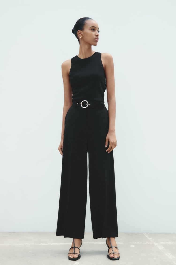 Los 10 pantalones culotte de Zara que har&aacute;n tu vuelta al trabajo mucho m&aacute;s f&aacute;cil. Son elegantes y hacen tipazo