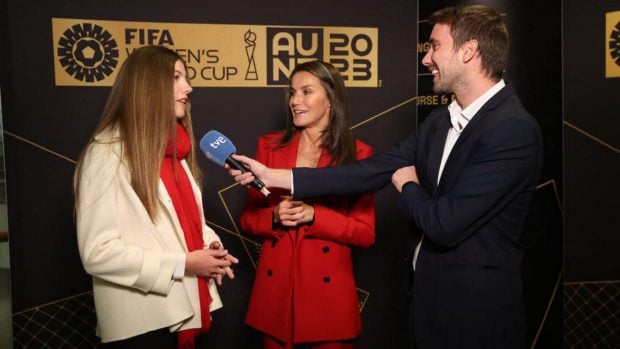 La Reina Letizia en la final / TVE