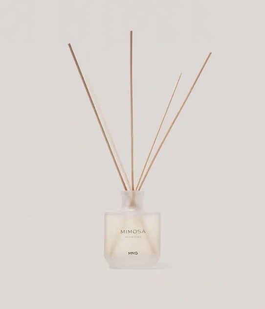 Difusor en sticks Mimosa: la &uacute;ltima fragancia para tu hogar de larga duraci&oacute;n de Mango
