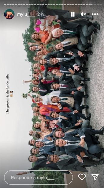La 'tribu' de amigos de Tamara Falc&oacute; e &Iacute;&ntilde;igo Onieva / Instagram