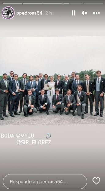 La 'tribu' de amigos de Tamara Falc&oacute; e &Iacute;&ntilde;igo Onieva / Instagram