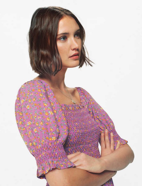 Springfield tiene el vestido midi nido de abeja que necesitas para parecerte a Paula Echevarría