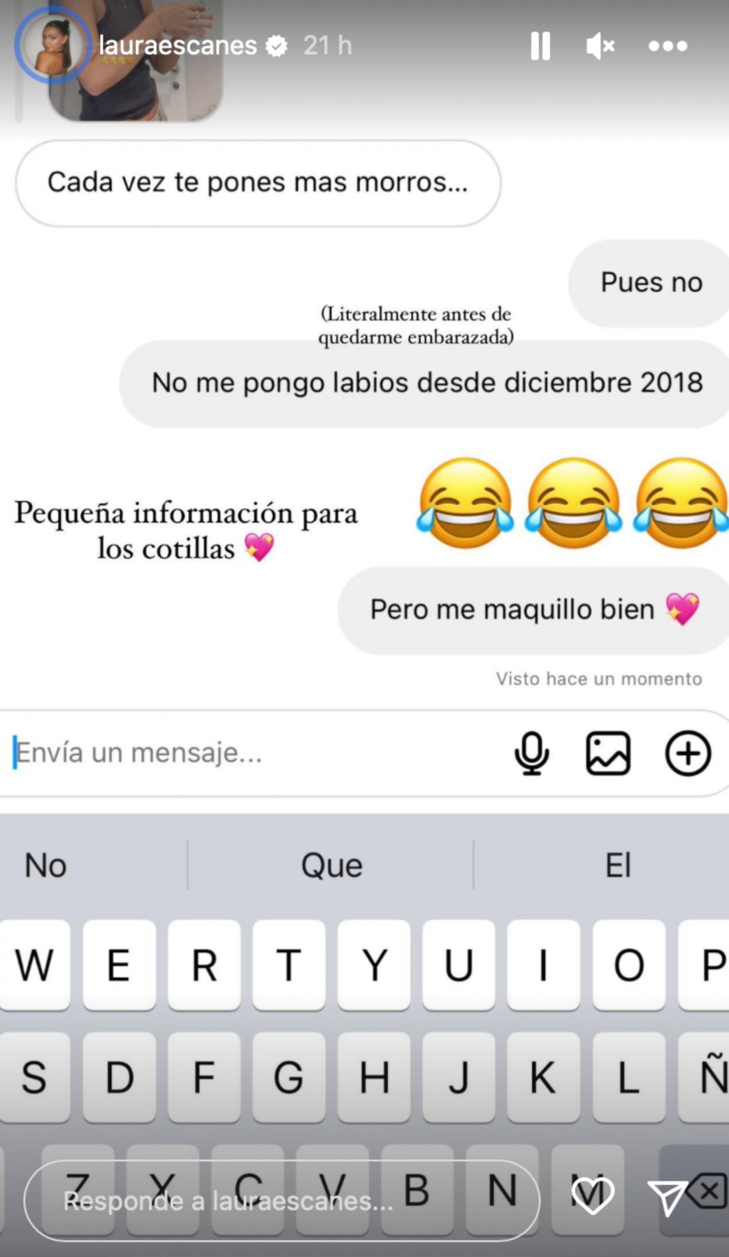 Laura Escanes responde a las cr&iacute;ticas en Instagram/ Instagram 