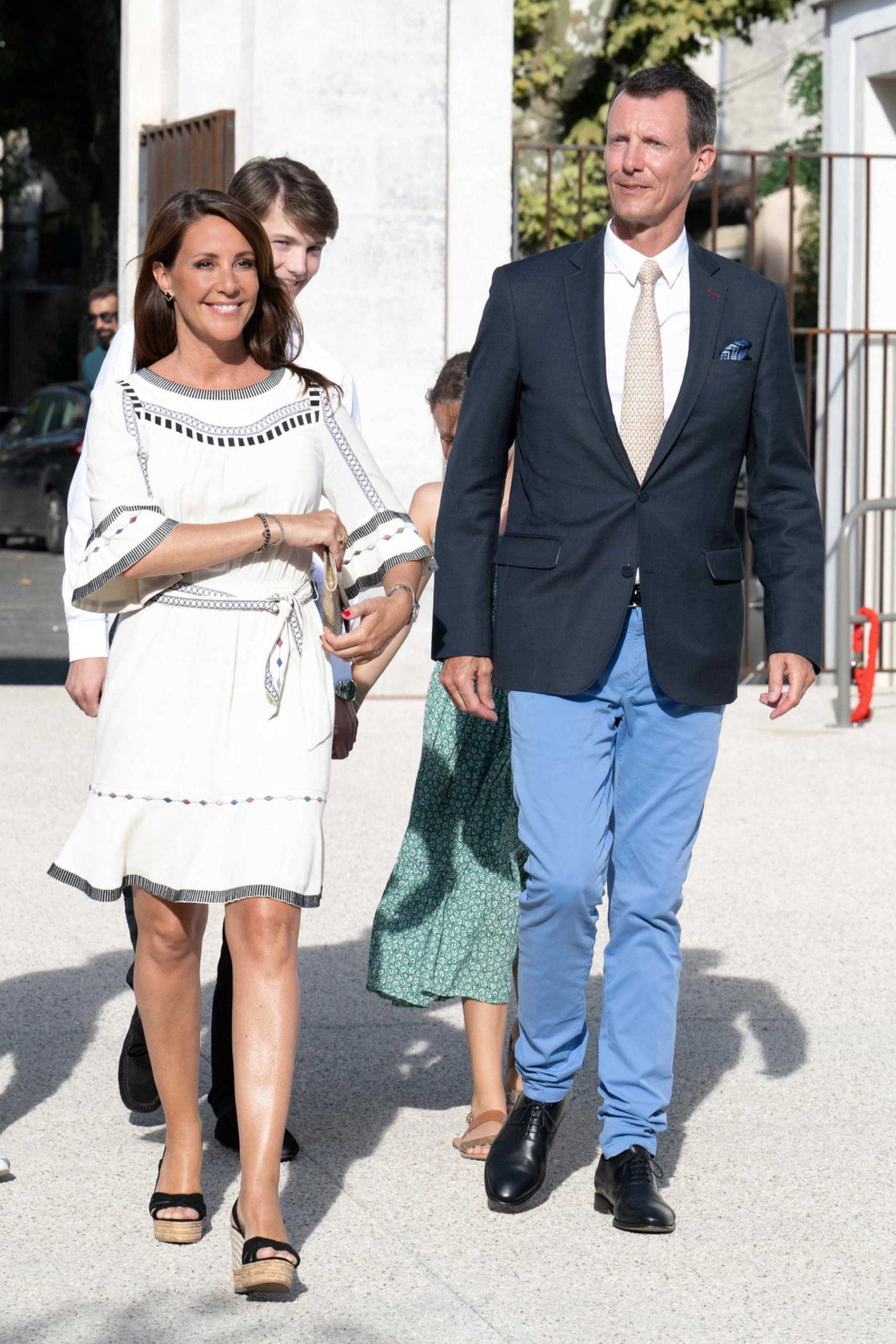 El pr&iacute;ncipe Joaqu&iacute;n y la princesa Marie en un acto oficial / Gtres