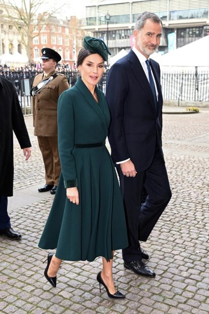 La Reina Letizia junto a Felipe VI / Gtres