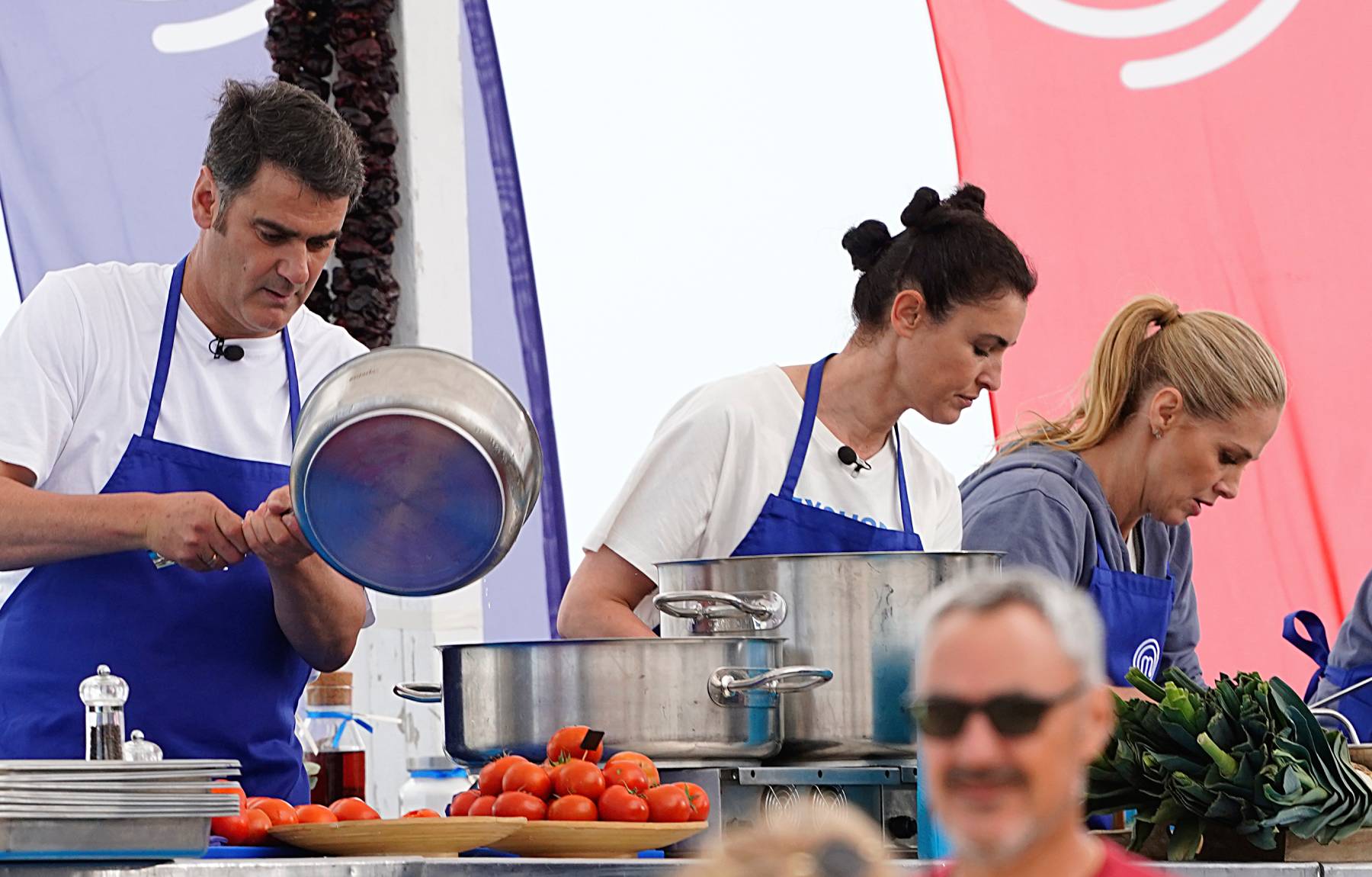 Jesul&iacute;n de Ubrique en la grabaci&oacute;n de 'MasterChef Celebrity'/ Gtres