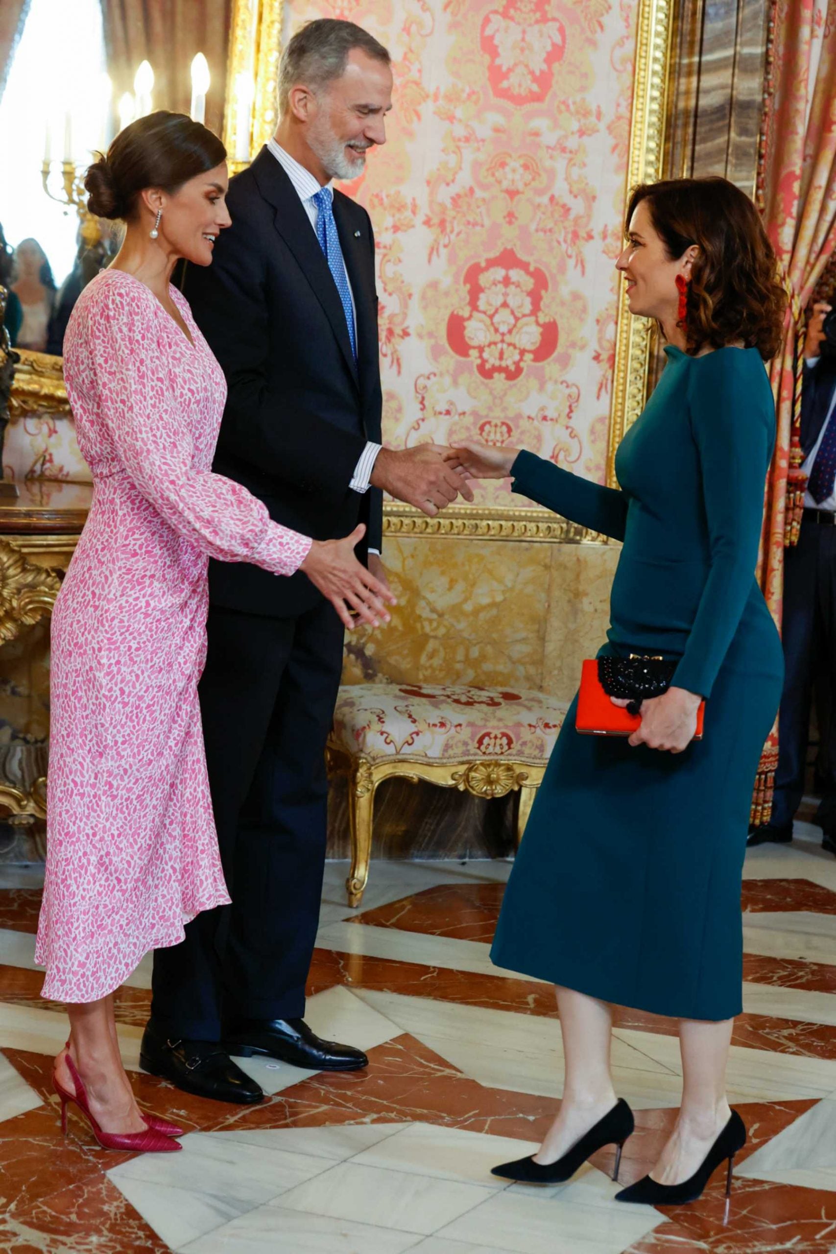 El Rey Felipe y Do&ntilde;a Letizia en el Palacio de la Zarzuela / Gtres