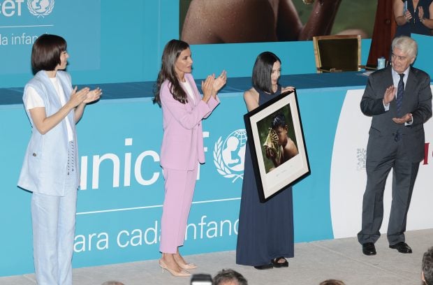 La Reina Letizia en los Premios UNICEF Espa&ntilde;a 2023 / Gtres