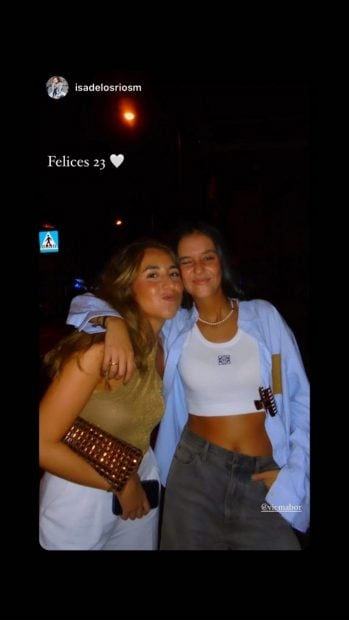 Victoria Federica con una de sus grandes amigas / Instagram