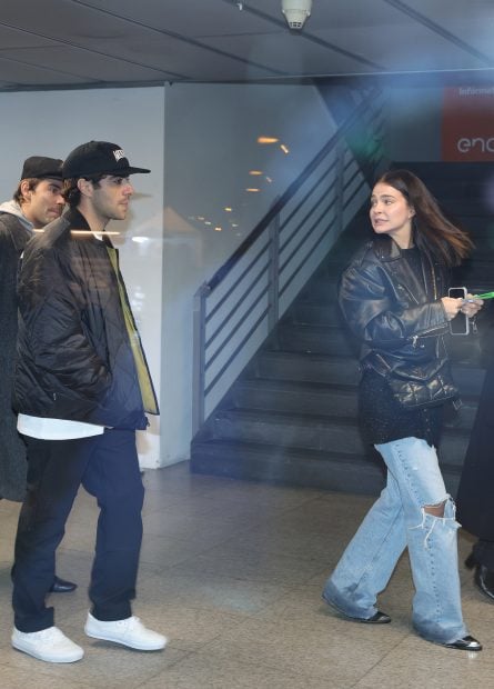 Laura Escanes y Álvaro de Luna en Madrid / Gtres