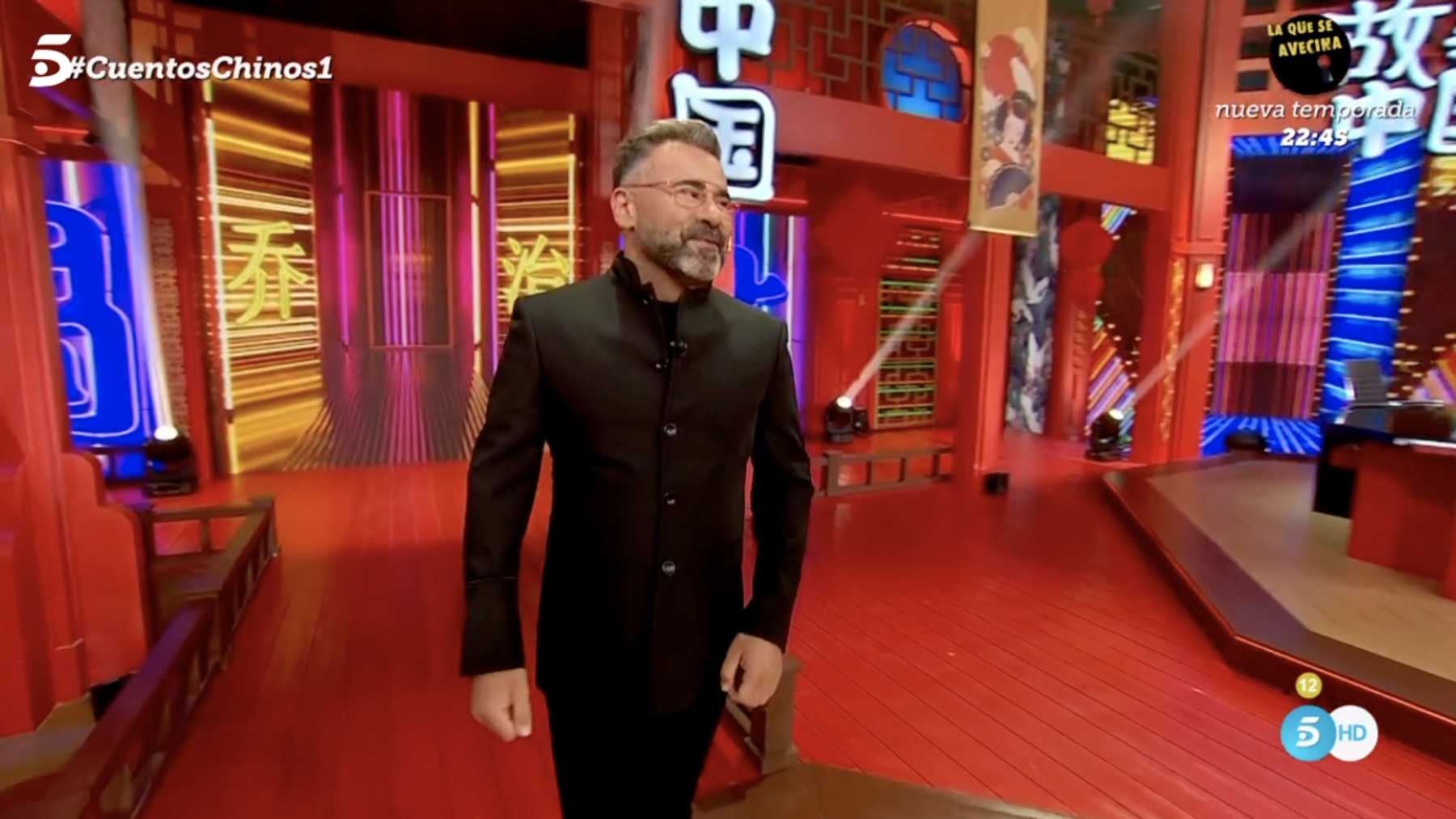 Jorge Javier V&aacute;zquez en 'Cuentos Chinos' / Telecinco