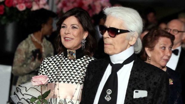 Karl Lagerfeld, Carolina de M&oacute;naco, 