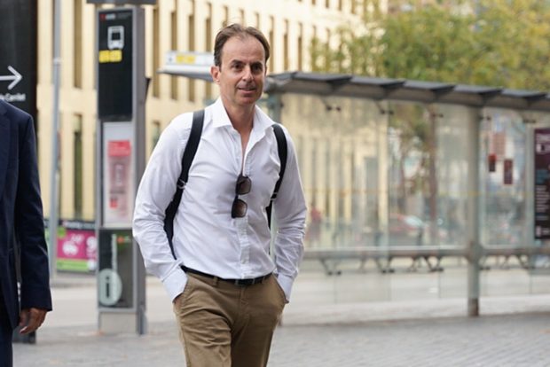 Josep Santacana llega al juicio que le acusa de alzamiento de bienes / Gtres