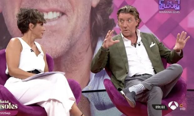 Colate y Sonsoles &Oacute;nega en el programa de la periodista / Antena 3