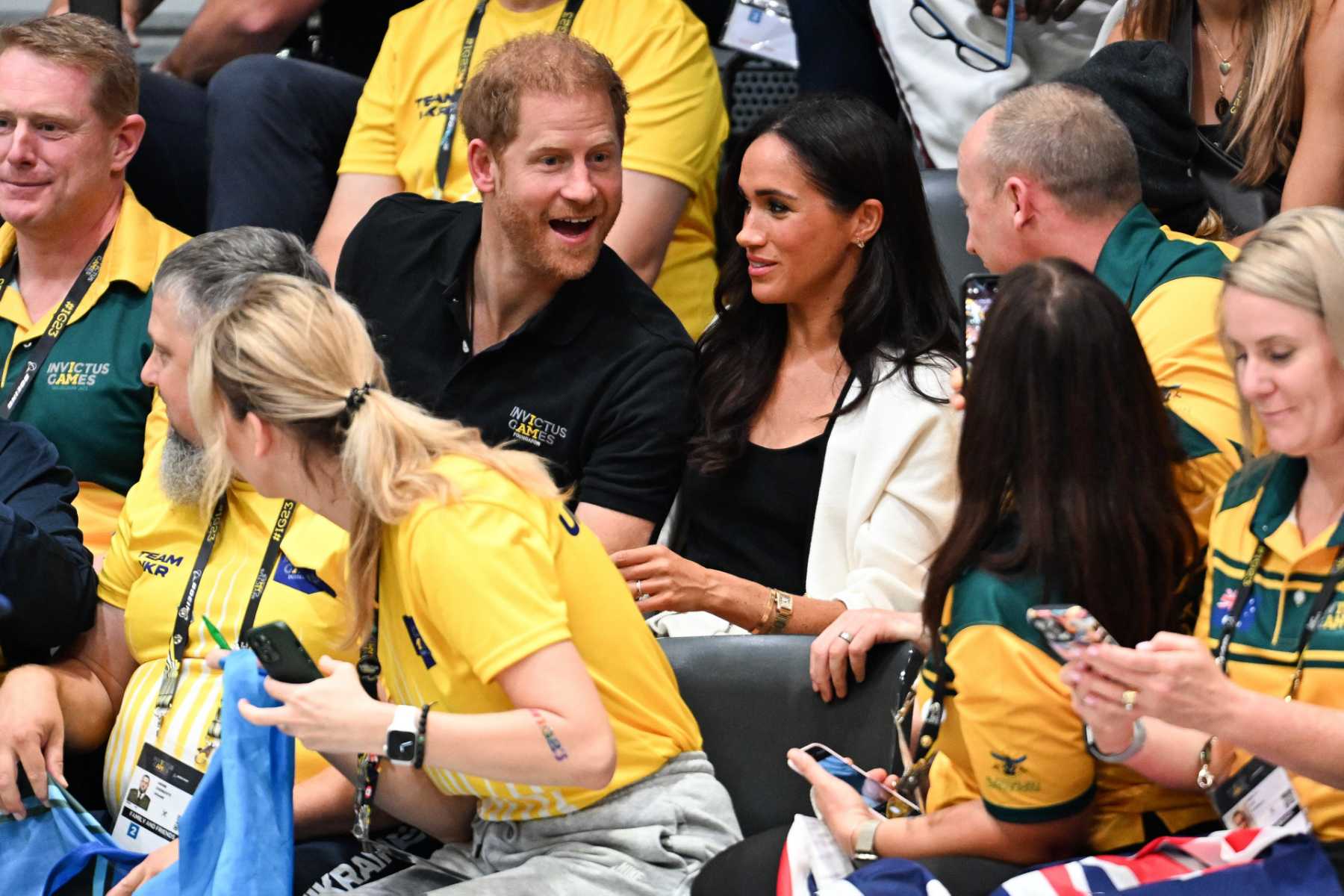 Meghan Markle y el príncipe Enrique en Alemania / Gtres