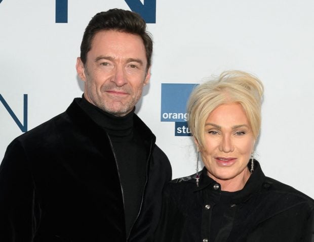 Hugh Jackman conla madre de sus hijos / GTRES
