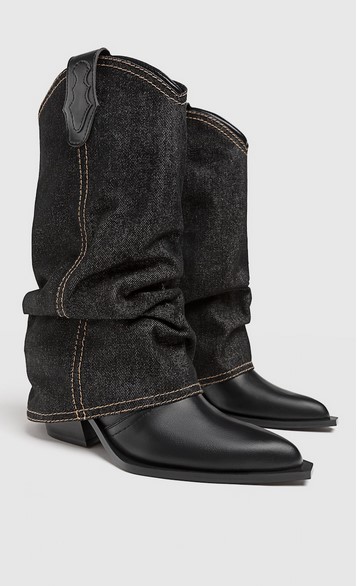 Alucinas con las botas cowboy desmontables de Stradivarius: ¡son el último grito!
