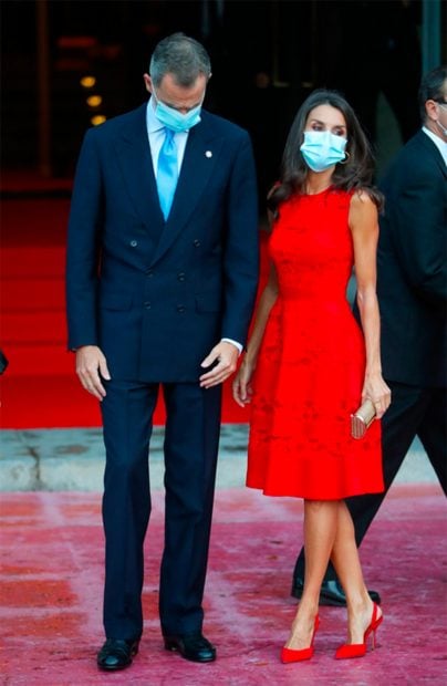 Sus Majestades en el Teatro Real en 2020 / Gtres