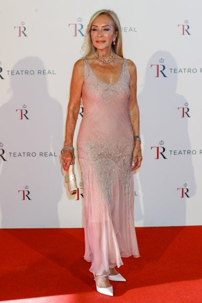 Carmen Lomana posando en el photocall / Gtres